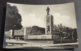 Cartolina Piazza Armerina - Monumento Al Generale Cascino                                                                - Enna