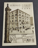 Cartolina Roma - Albergo Corso (Meublé)                                                                                 - Other & Unclassified