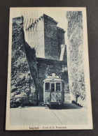 Cartolina Cagliari - Torre Di S. Pancrazio - Tram                                                                        - Cagliari