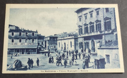 Cartolina La Maddalena - Palazzo Municipale E Mercato                                                                    - Sassari