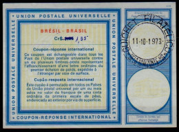 BRESIL BRAZIL  Vi20  Ms. 1,35 / Cr$ 1,05 Int. Reply Coupon Reponse Antwortschein Cupon Respuesta IRC IAS  BELO HORIZONTE - Enteros Postales
