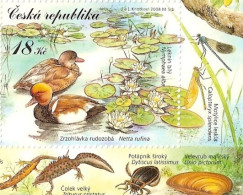 ** 566 Czech Republic Trebonsko 2008 Insects, Amphibians - Canards