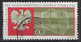 Poland 1966  1000 Jahre Polen  (o) Mi.1739 - Gebraucht