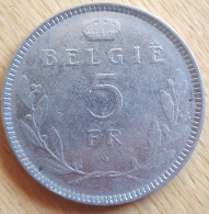 BELGIE/  5 FRANK  1936 FL KM 109.1 - 5 Francs