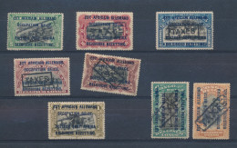 RUANDA URUNDI GEA 1919 ISSUE COB TX1/8 LH - Unused Stamps