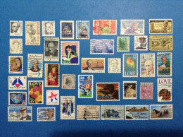 Usa Stati Uniti D'america Lotto Da 40 Francobolli Usati Differenti Stamps Used - Collezioni & Lotti