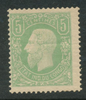 BELGIAN CONGO 1886 ISSUE COB 1 LH - 1884-1894