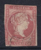 SPAIN 1855 - Canceled - Sc# 41 - Gebruikt