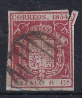 SPAIN 1854 - Canceled - Sc# 26 - Gebruikt