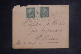 TUNISIE - Lettre Avec TP Milésimé > France - 1906 - M 1740 - Covers & Documents