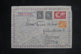 FINLANDE - Lettre Par Avion > Suisse - 1957 - M 1686 - Storia Postale