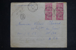 TUNISIE - Lettre Recommandée Avec Milésime > Armée D'orient - 1923 - M 1643 - Covers & Documents