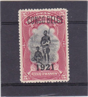 COB 93A 5F Opdruk-Surcharge "CONGO Belge" 1921 MNH-postfris-neuf Sans Charnière - Ungebraucht