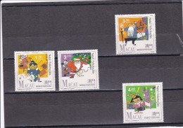 Macau Nº 650 Al 653 - Unused Stamps