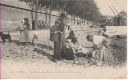 PARIS-Les Berges De La Seine-Laveur De Chiens - LL 275 - Die Seine Und Ihre Ufer