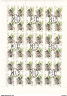 URSS 1989 INSECTES 2 Planches De 36 Yvert 5627-5628, Michel 5950-5951 Oblitéré, Used, Cote :yv 14.40 Euros - Feuilles Complètes