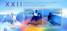 322599 MNH ARMENIA 2013 22 JUEGOS OLIMPICOS DE INVIERNO SOCHI 2014 - Armenia