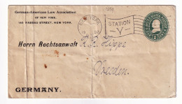 New York 1902 German American Law Association USA Dresden Deutschland Lawer - 1901-20