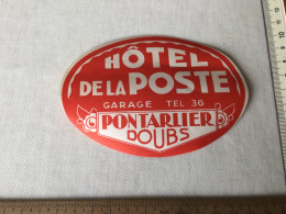 Hotel De La Poste In Pontarlier France - Hotel Labels