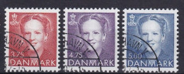 DENMARK 1992 - Canceled - Mi 1028-1030 - Used Stamps