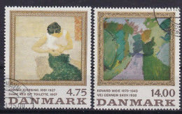 DENMARK 1991 - Canceled - Mi 1016, 1017 - Oblitérés