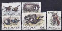 DENMARK 1994 - Canceled - Mi 1086-1090 - Usado