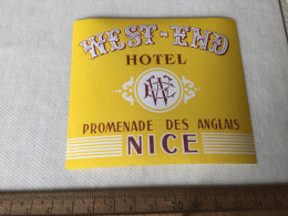 Hotel  West-End In Nice France - Hotel Labels