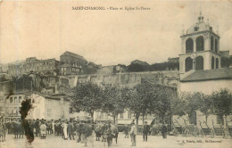 SAINT CHAMOND Place Et église St Pierre - Saint Chamond