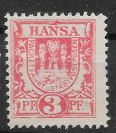 Privatpost Posen, Schöner Ungebrauchter Wert Der Hansa-Anstalt Von 1897 - Postes Privées & Locales