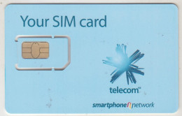 NEW ZEALAND - Your SIM Card, Smartphone Network At Bottom, Telecom Mobile GSM Card, Mint - Nouvelle-Zélande