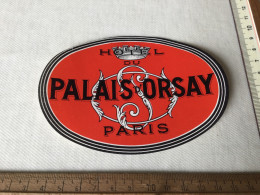 Hotel Du Palais D’Orsay In Parijs France - Hotel Labels