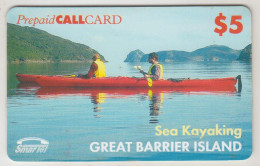 NEW ZEALAND - Great Barrier Island, Smartel Prepaid Card, $5, Mint - Neuseeland