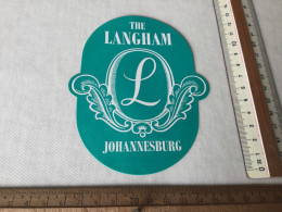 Hotel The Langham In Johannesburg Zuid-Afrika - Hotel Labels