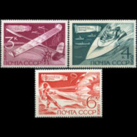 RUSSIA 1969 - Scott# 3684-6 Tech.Sports Set Of 3 MNH - Nuovi