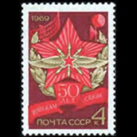 RUSSIA 1969 - Scott# 3659 Cmmnct.Troops Set Of 1 MNH - Nuovi