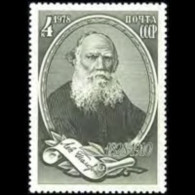 RUSSIA 1978 - Scott# 4694 Novelist Tolstoi Set Of 1 MNH - Nuovi