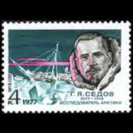 RUSSIA 1977 - Scott# 4541 Explorer Sedov Set Of 1 MNH - Nuovi