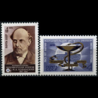 RUSSIA 1976 - Scott# 4498-9 Cancer Reseach Set Of 2 MNH - Nuovi