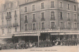 12 RODEZ, Café Des Colonnes, Belle CP Ancienne ; Ref 3134 CP12 - Rodez
