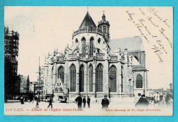 * Leuven - Louvain (Vlaams Brabant) * (Cohn Donnay Et Cie) Abside De L'église Saint Pierre, Sint Pieters Kerk, TOP - Leuven