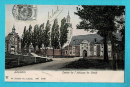 * Leuven - Louvain (Vlaams Brabant) * (Dr. Trenkler Co Leipzig 1904 - 24558) Entrée De L'abbaye De Parck, Couleur, TOP - Leuven