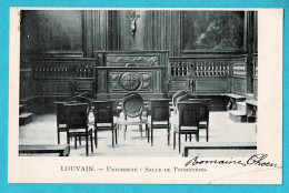 * Leuven - Louvain (Vlaams Brabant) * (VED, Nr 453) Université, Salle De Promotions, University, école, School - Leuven