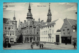 * Leuven - Louvain (Vlaams Brabant) * (Ed Nels, Série 36, Nr 19) Hotel Des Postes, Animée, Old, Rare - Leuven