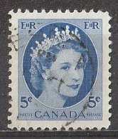 CANADA - 1954 - 1v. USED (°) - MI: 294Ax - SC: 341 - YT: 271 - SG: 467 - Oblitérés