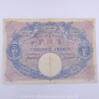 50 Francs Bleu Et Rose 24.7.1919, A.8532/552, TB - 50 F 1889-1927 ''Bleu Et Rose''