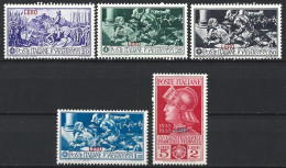 Lero-Italy 1930. Scott #12-6 (MH) Ferrucci Issues (Complete Set) - Egeo (Lero)