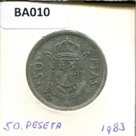 50 PESETAS 1983 ESPAGNE SPAIN Pièce #BA010.F.A - 50 Pesetas