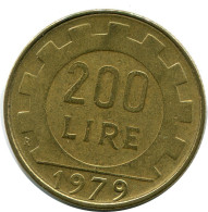 200 LIRE 1979 ITALIEN ITALY Münze #AZ518.D.A - 200 Lire