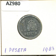 1 PESETA 1983 ESPAGNE SPAIN Pièce #AZ980.F.A - 1 Peseta