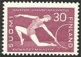 396 Finland Gymnast Gymnaste Light MH * Neuf CH Légère (FIN-90) - Nuevos